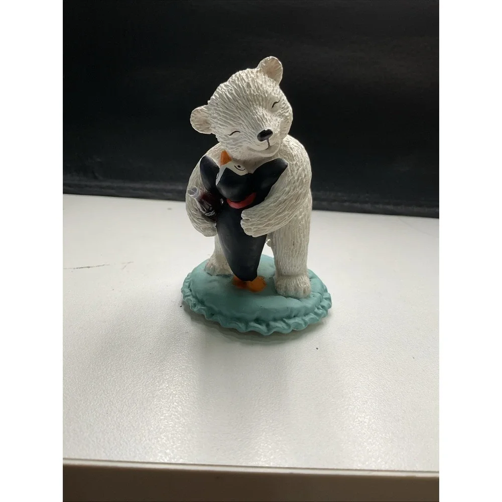 Vintage Coca-Cola Polar Bear Cub Collection Lot of 7 Ltd Ed Collectors Society